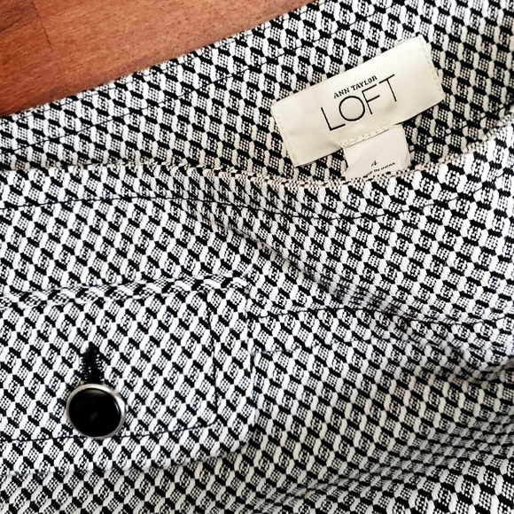 LOFT/ANN TAYLOR Print Skirt - Size 4 (NWOT) - Picture 5 of 10